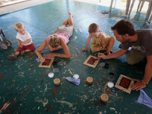 Australie : cours de dessin aborigène