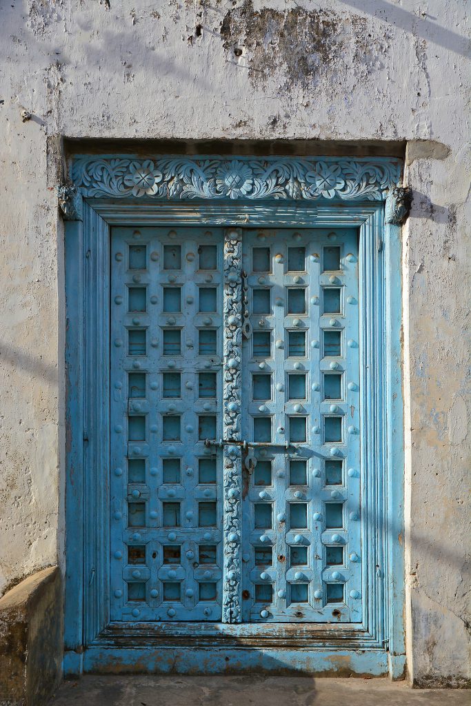 Porte traditionnelle de Zanzibar