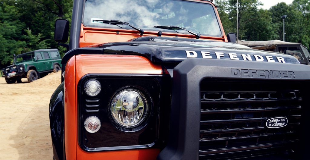 Modèle de Defender de la marque Land Rover