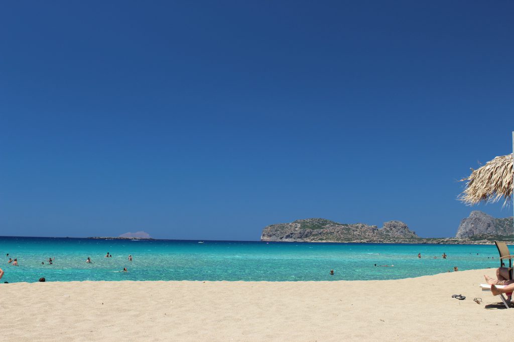 plage de crète en grèce