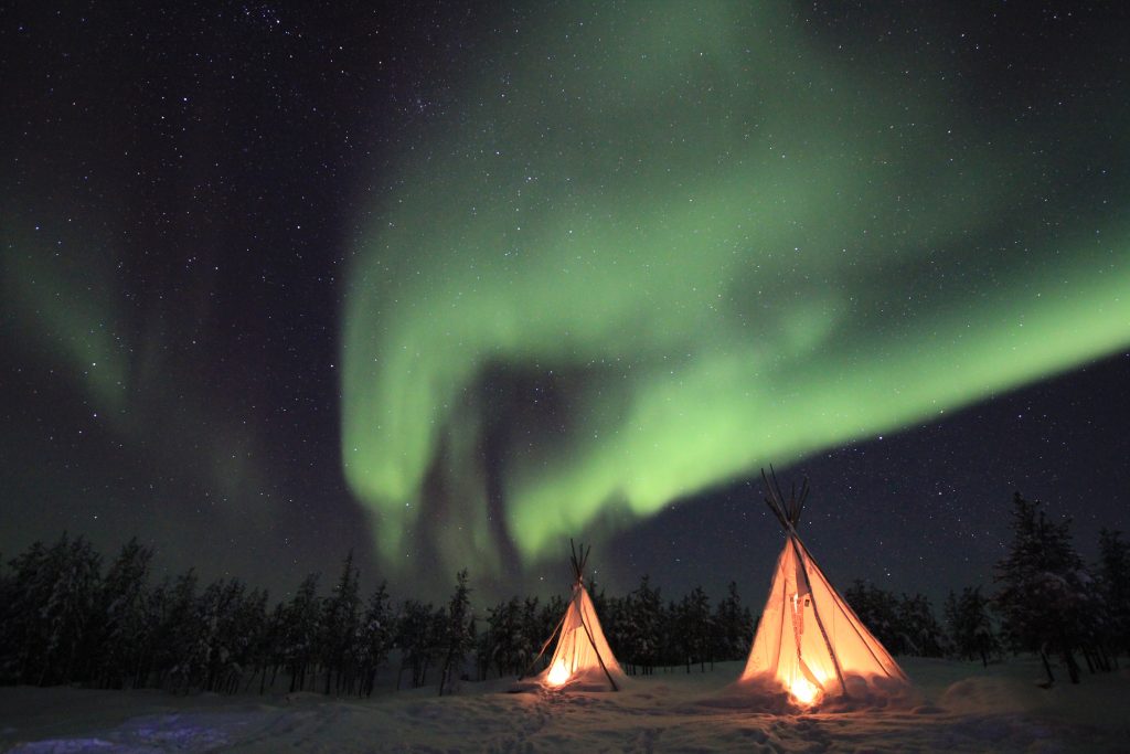 Période aurores boréales en Laponie : quand partir ?