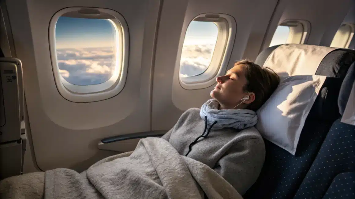 Sommeil en avion